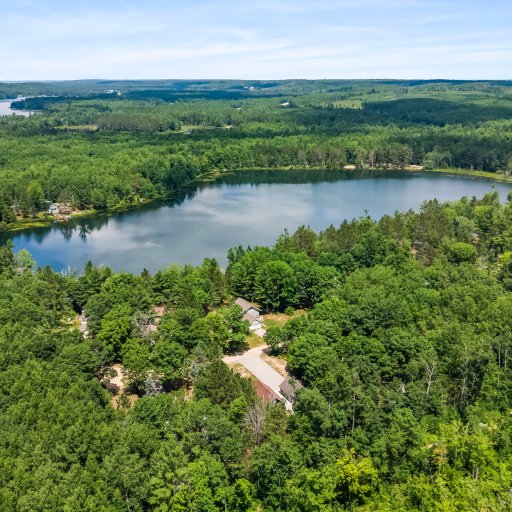 Lakes and forest in every direction