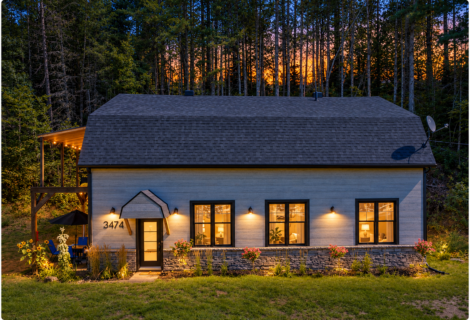 chalet au grée des étoiles