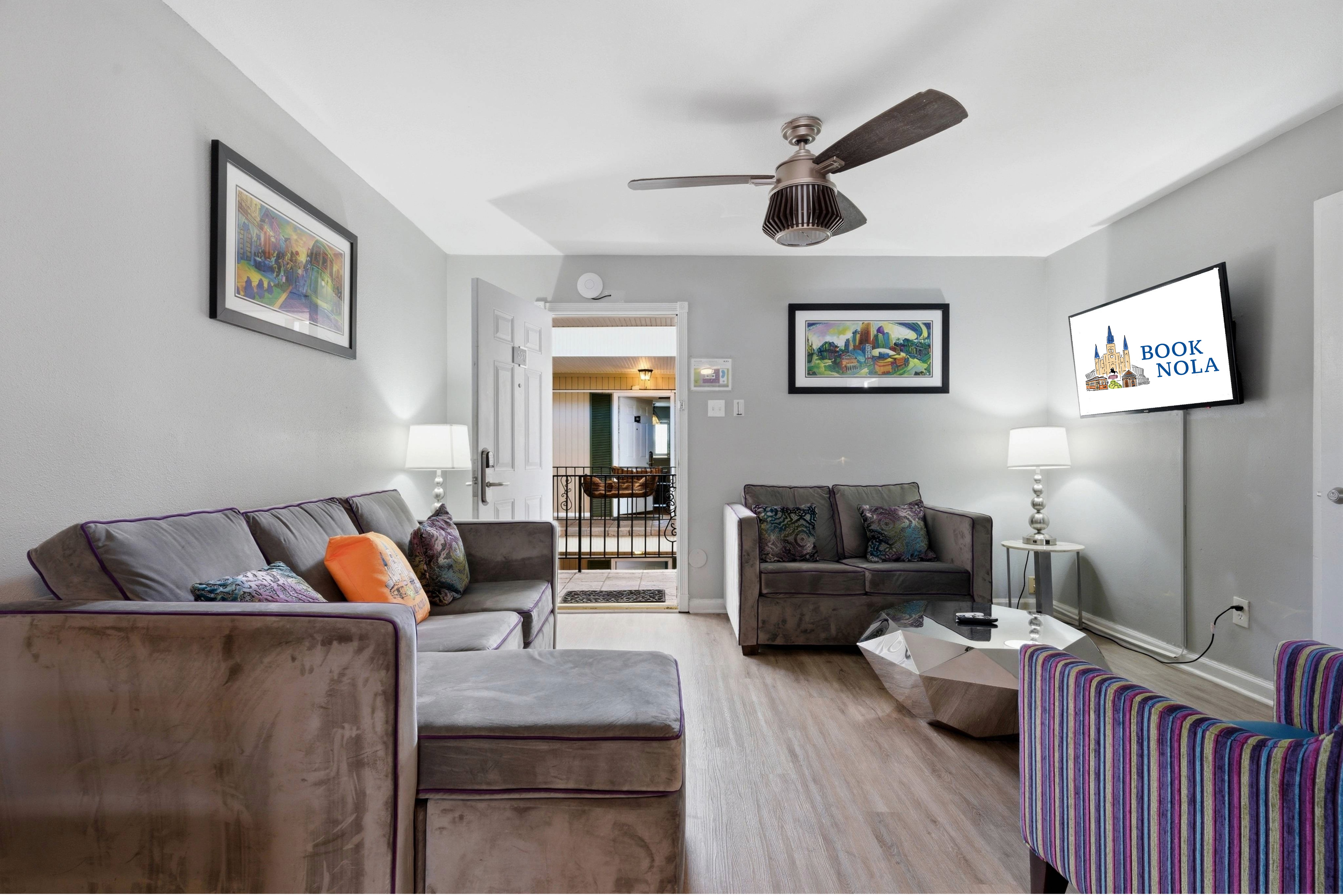 Unit 307-Modern living space perfect for streaming and relaxing