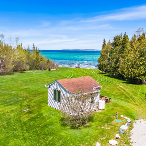 A quiet place to slow down and enjoy Northern Michigan’s lake season.
