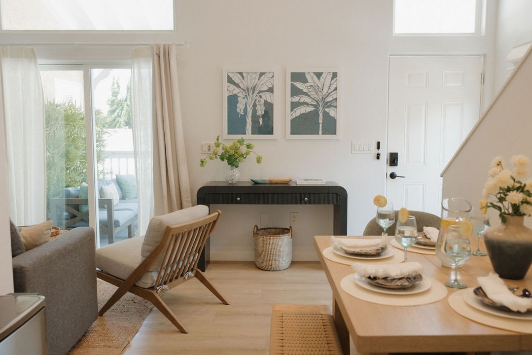 The East Cove at Seaside Square, a two bedroom Ocean Beach townhome with a private garage