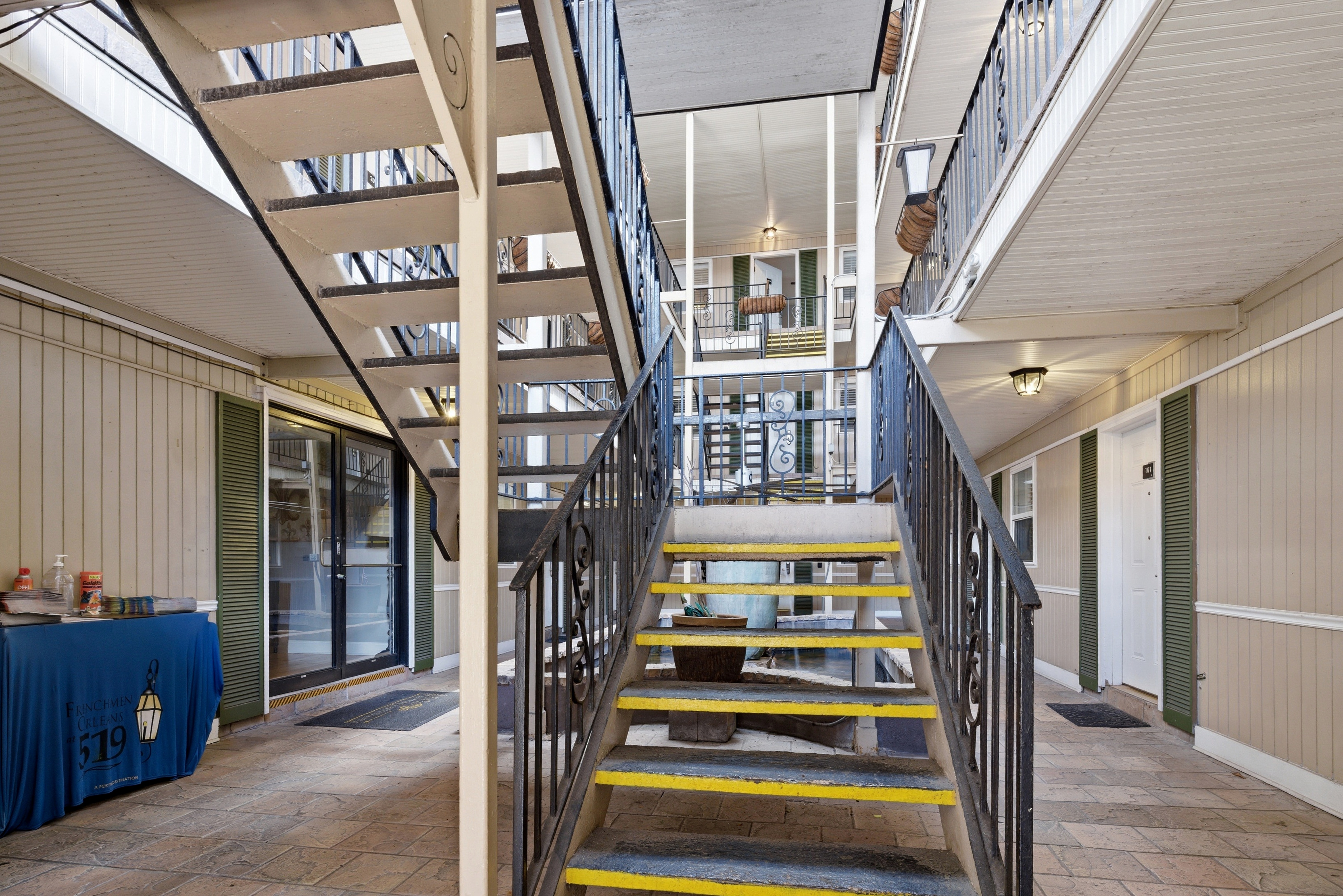 Easy access to second floor