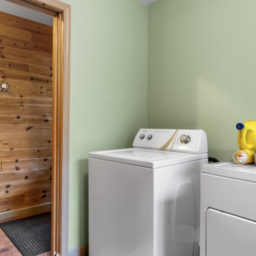 Washer and dryer in the unit