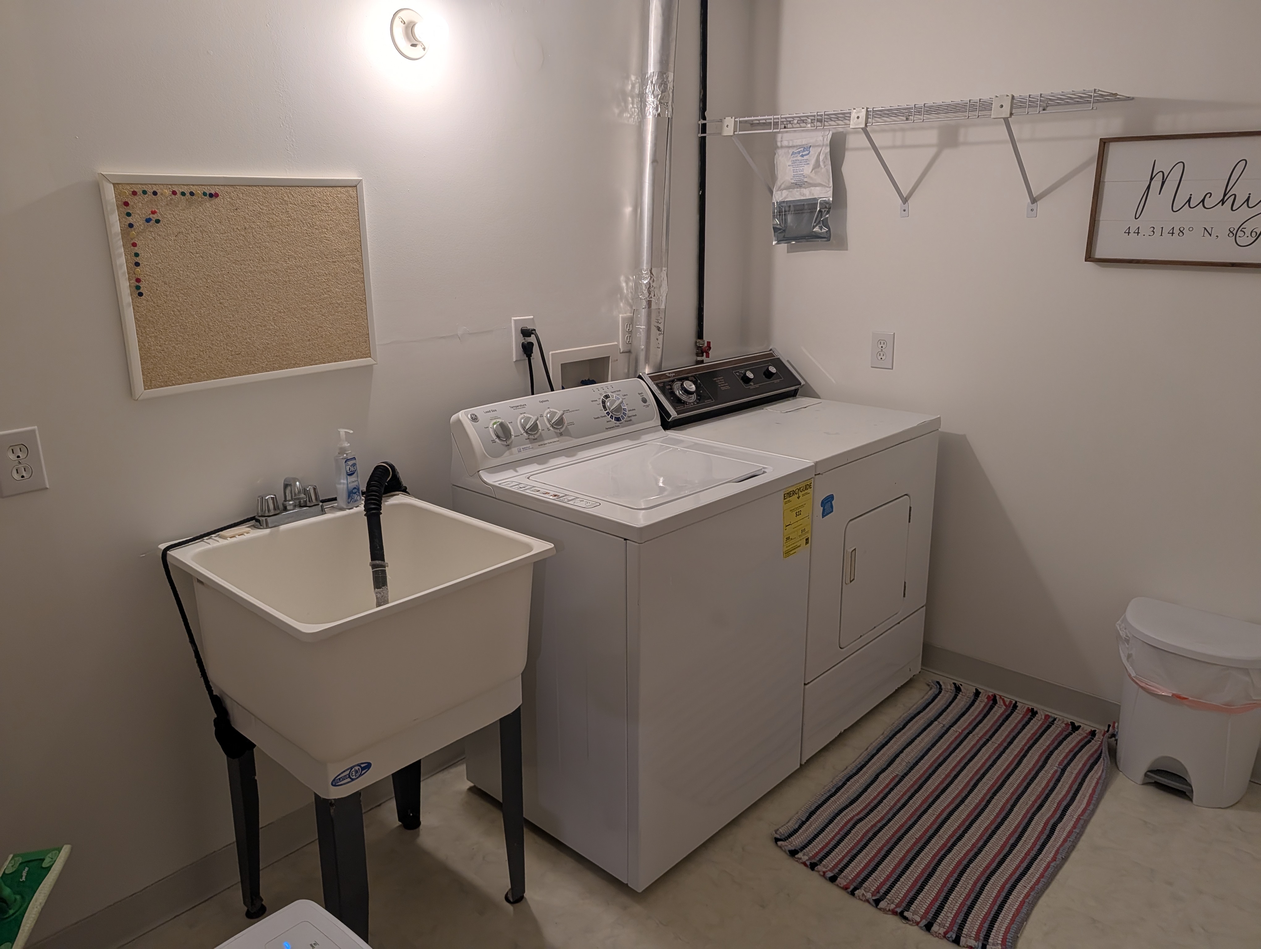 LAUNDRY ROOM (FIRST FLOOR):  Large laundry room on the first floor.