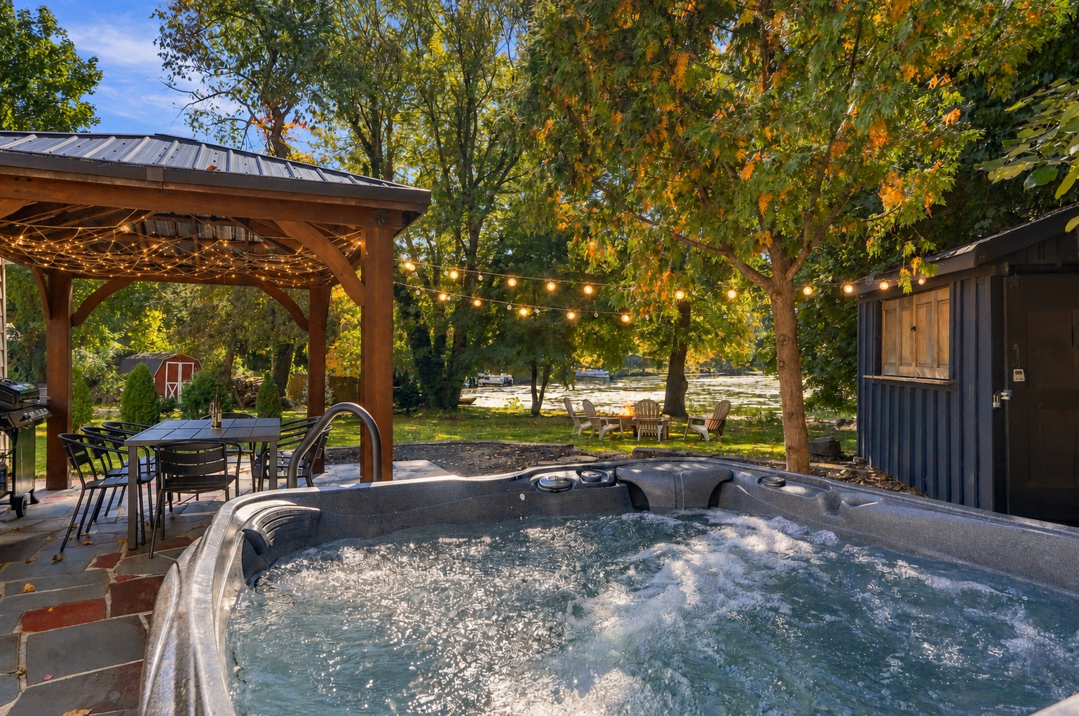 Pondside Home | Hot Tub • Fire Pit • Beach Access