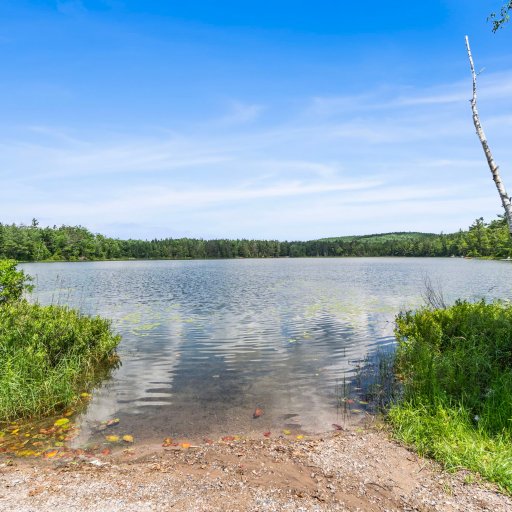 The neighborhood lake access — easy kayak and paddleboard drop-in